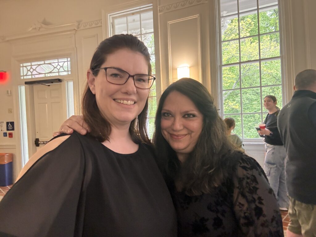 Selfy with Cathy, accompanist